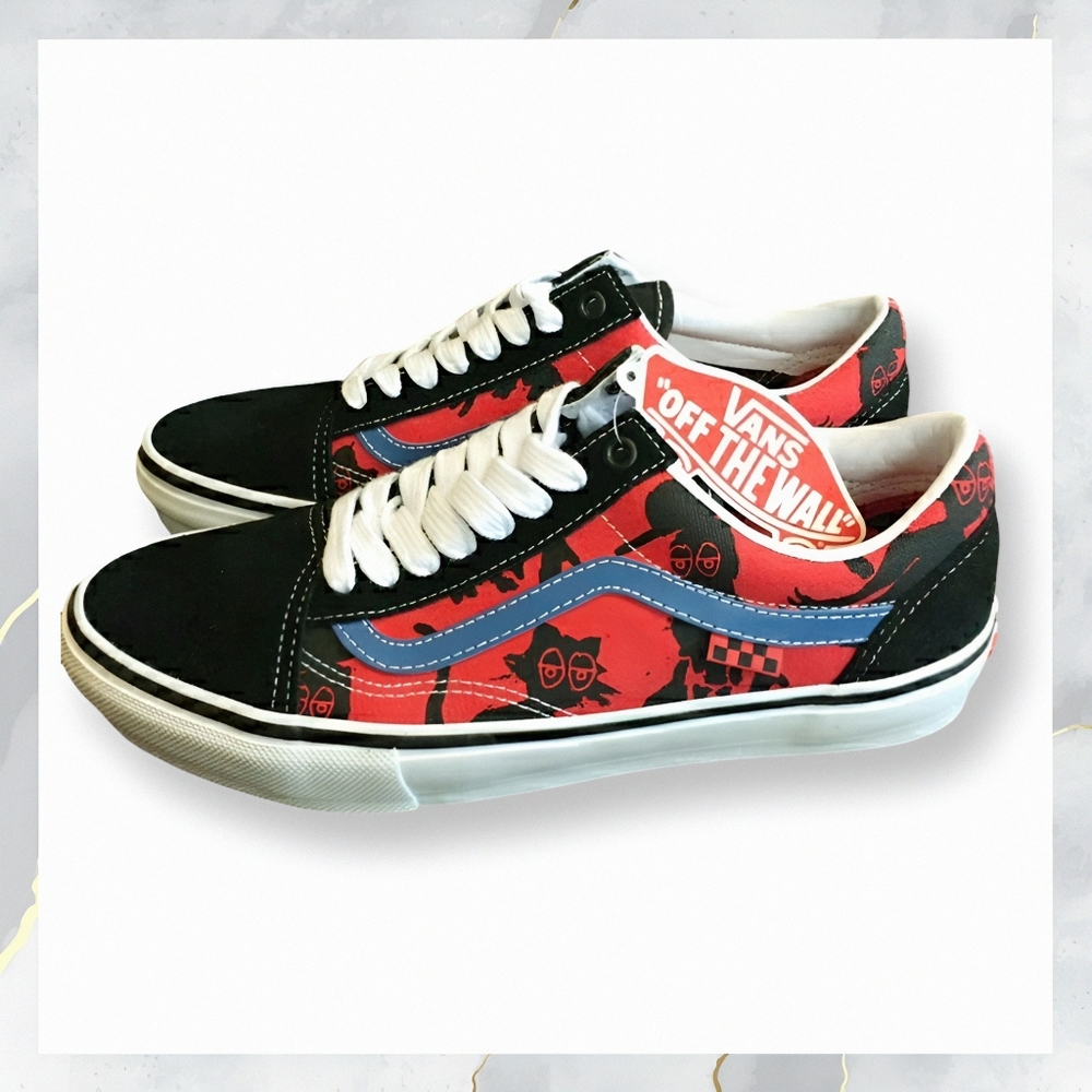 NWT! Vans Skate Old Skool KROOKED BY NATAS FOR RAY Shoes Men’s Size 9 Sneakers